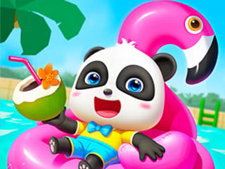 Baby Panda Summer Vacation