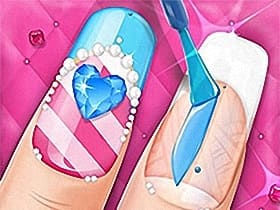 Hello Kitty Nail Salon - Play Now For Free