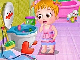 Baby Hazel Bathroom Hygiene