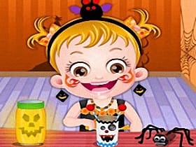 Baby Hazel Halloween Crafts