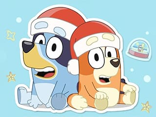 Bluey Christmas Jigsaw