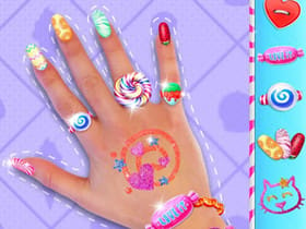 Candy Nail Art Fashion