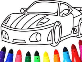 Cars Coloring Game