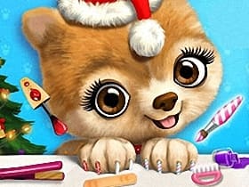 Christmas Animal Makeover Salon