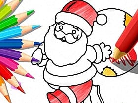 Christmas Coloring Game