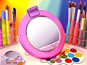 Coloring Book: Cosmetics