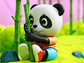 Coloring Book: Two Pandas