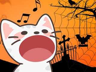 Duet Cats Halloween Cat Music