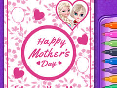 Elsa Mother's Day Card