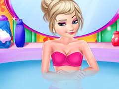 Elsa Shower Accident