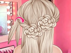 Elsa Wedding Hair Design