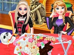 Frozen Sister Halloween Food Cooking