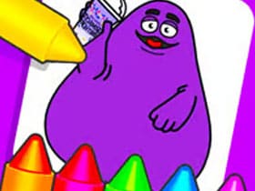 Grimace Coloring Book