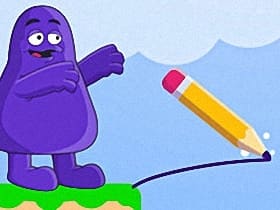 Grimace Shake Draw And Erase