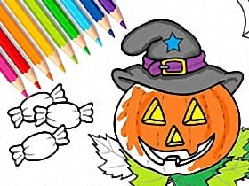 Halloween Coloring Book By Yiv