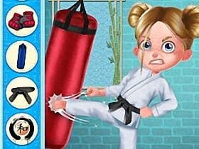 Karate Girl Vs School Bully