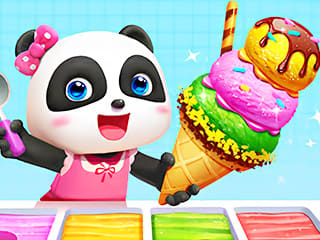 Little Panda Ice Cream Game