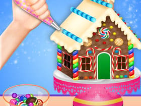 Make A Gingerbread House Cake