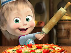 Masha And The Bear Pizzeria Game