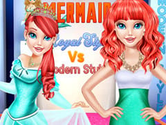 Mermaid Royal Style Vs Modern Style