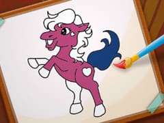 Pony Coloring Book 2