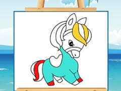 Pony Coloring Book 4