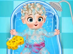 Princess Elsa Baby Born