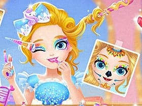 Princess Makeup Girl