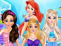 Princess Mermaid Style Makeup