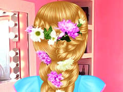 Rapunzel Wedding Hair Design