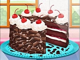 Real Black Forest Cake Cooking