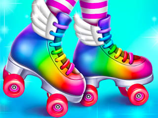 Roller Skating Girls