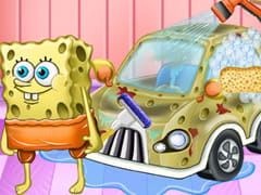 SpongeBob Car Cleaning