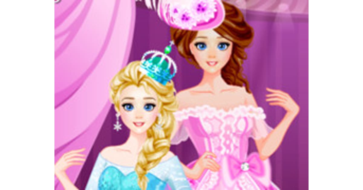 Elsa Sisters Makeup Party - Play Now For Free